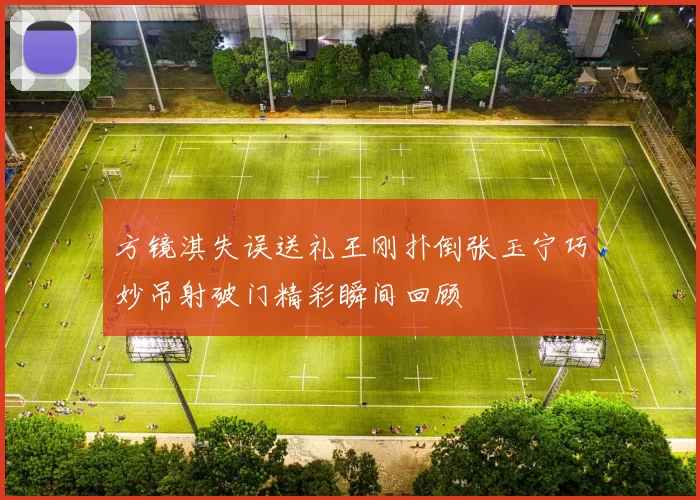 方镜淇失误送礼王刚扑倒张玉宁巧妙吊射破门精彩瞬间回顾